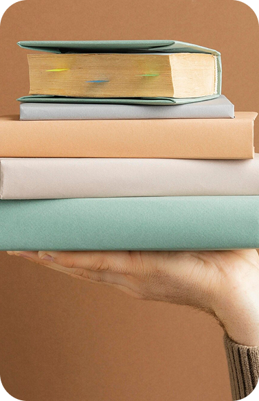 Stacked Books